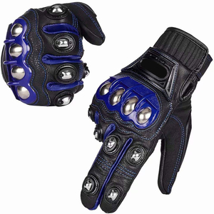 Guantes de carreras antideslizantes para motocicleta, protección de pantalla táctil de fábrica - Product Image 1