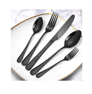 Proveedor al por mayor Cuchara de cena de acero inoxidable Juego de cubiertos de acero inoxidable para bodas Precio al por mayor personalizado - Product Image 2