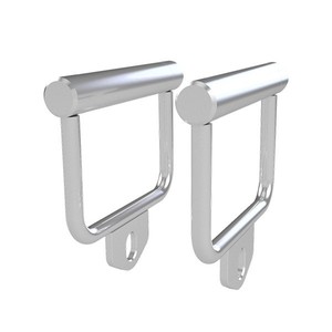 QLI QSH006 Commercial Metal Gym Weights Stirrup Handle Accessories Non-Foldable Made Vietnam for Home Gym <b>Exercise</b> <b>Machines</b> - Product Image 2