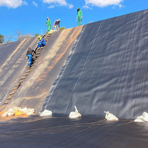 China <strong>HDPE</strong> <strong>Liner</strong> Geomembrane Environmental Protection <strong>HDPE</strong> Smooth Fish Farm Pond <strong>Liner</strong> Membrane - Product Image 4