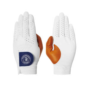 Gants de golf en cuir de mouton véritable Cabretta de haute qualité OEM Soft XS Left Hand Sports pour hommes et femmes Dernière collection - Product Image 5