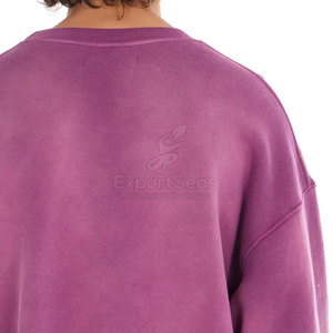 Sudadera con Lavado Ácido de Moda Básica con Material Cómodo y Acabado Vintage Elegante - Product Image 5