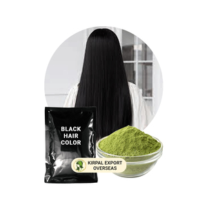 Poudre de henné verte pour la coloration des cheveux, triple changement de couleur, semi-permanente, longue durée, nourrissante, fabricant OEM - Product Image 4