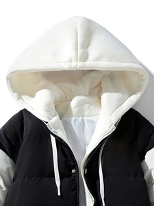 Chaqueta de bombardero de invierno impermeable personalizada de color sólido en blanco simple de nuevo diseño de suministro de fabricante pakistaní para hombres - Product Image 2