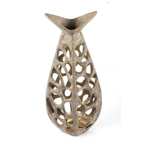 Nouvel arrivage de vases à fleurs faits à la main en aluminium nickelé pots de fleurs décoratifs personnalisés pour la maison et l'extérieur fabricant indien - Product Image 4