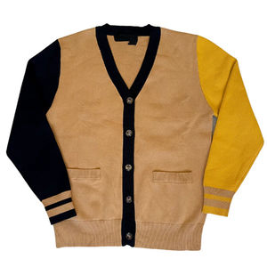 Nouveau cardigan décontracté de style tendance pour logo brodé personnalisé, vêtements d'hiver pour l'école et le sport, cardigan en tricot - Product Image 2