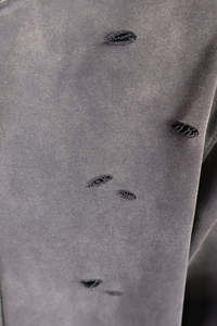 เสื้อฮู้ดดี้และเสื้อสเวตเชิ้ตไซส์ใหญ่สำหรับผู้ชายและผู้หญิง แบบยูนิเซ็กซ์ ทรงโอเวอร์ไซส์ ออกแบบเองได้ พิมพ์ลายดิจิทัล ผ้าฝ้ายฟลีซ 100% คอกลม - Product Image 6