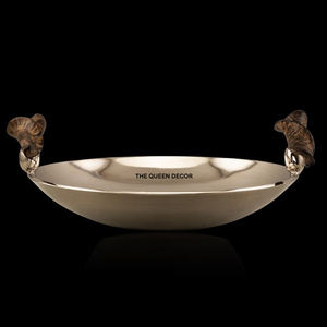 Bol en bois rond, finition brune, décoratif, pour servir, maison et cuisine, best-seller, accessoire de décoration intérieure - Product Image 2