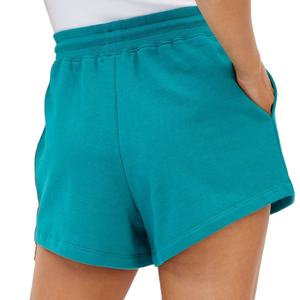 Custom Logo Women's Sweat <b>Shorts</b> With Pockets Plain Cotton French Terry <b>Fleece</b> <b>Shorts</b> Gym Women's Streetwear Fashion <b>Shorts</b> 2026 - Product Image 3