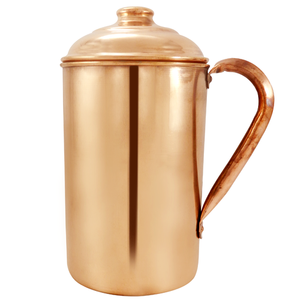 Superior Quality Copper Made Customized Size And Logo Available Water Drinkware Jug Kitchenware Items Accessories From India - Product Image 1