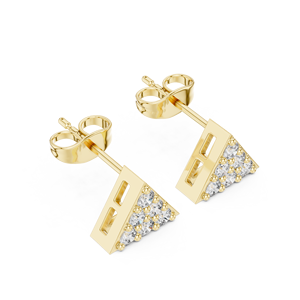 S925 Sterling <b>Silver</b> Women <b>Earring</b> Set Fashion Luxury Moissanite Jewelry VVS Moissanite - Product Image 5