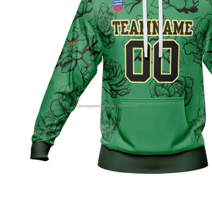 Sweat-shirt de sport respirant et écologique pour homme, coupe classique, imprimé par transfert thermique avec logo personnalisé 2025, idéal pour l'hiver et le streetwear - Product Image 4