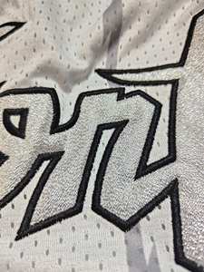 Pantalones Cortos de Baloncesto Retro con Bordado de Toronto, Malla de Poliéster de Secado Rápido, Transpirable, Tejido con Cintura Elástica, Unisex - Product Image 3