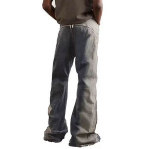 Thường Giữa Eo Thoáng Khí Đàn Hồi Eo Cổ Điển Túi Rộng Chân Baggy Người Đàn Ông Joggier Thể Thao Polyester Cotton - Product Image 3