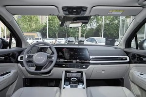 SUV électrique ultra-luxueux 2024, boîte de vitesses automatique, pneus R18, sièges en tissu, toit ouvrant panoramique 7 places, meilleur prix, voiture de sport énergétique - Product Image 6