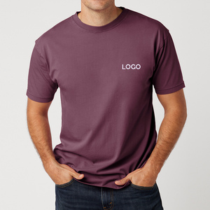 T-shirt en coton à col rond et manches courtes, tricoté sur mesure, OEM, faible MOQ, pour hommes, style décontracté chic, écologique, qualité supérieure, fabriqué au Bangladesh - Product Image 1