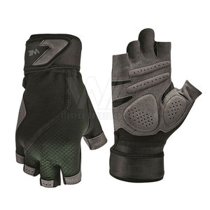 Guantes de levantamiento de pesas con logotipo personalizado para gimnasio, guantes disponibles para hombres, entrenamiento, levantamiento de pesas, guantes de gimnasio - Product Image 2