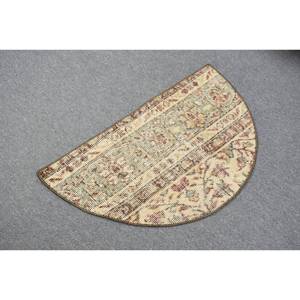 Tapis classique vert beige 2,5x1,5 pieds Tapis turcs - Product Image 4