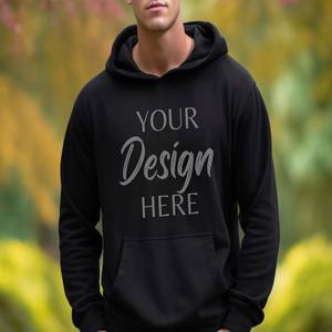 2025 modèle de style de rue pour hommes unisexe porter personnalisé Offre Spéciale sweats à capuche haut de gamme, logo DTF en gros sport sur mesure pull à capuche - Product Image 2