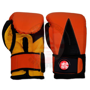 Mitaines de boxe en cuir avec impression de logo personnalisée - Vente en gros, bande auto-agrippante anti-humidité, unisexe, haute qualité - Product Image 3