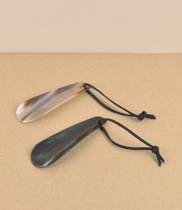 <b>horn</b> <b>Shoe</b> <b>Horn</b> Handicraft From India Short <b>Shoe</b> Helper Gift Animal Style for Christmas - Product Image 1