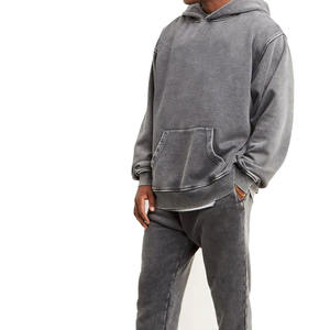 Sweats à capuche dernier design du nouveau style avec logo privé brodé motif animal coupe anti-rétrécissement cousu prix poche Kangru - Product Image 3