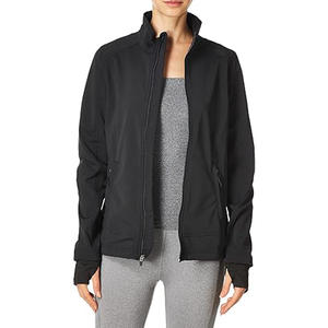 Veste Softshell confortable pour femmes avec logo personnalisé veste Softshell pour femmes doublée en tissu nouveau style respirant vente en gros - Product Image 1