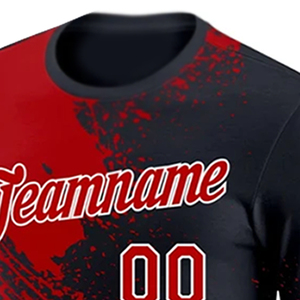 Camisetas de fútbol de poliéster de ajuste cómodo para adultos, uso de entrenamiento, camiseta de fútbol, camisetas de corte automatizado, ropa de fútbol - Product Image 4