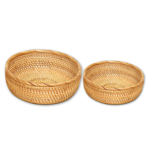 VENTA CALIENTE Exportación de cestas de ratán de calidad premium de Vietnam 100% naturales y biodegradables - Product Image 1