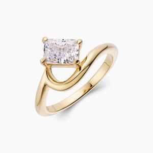 New Arrivals 925 Sterling Silver Three Stone <b>Ring</b> for Women White Gold Oval Cut <b>Rhodium</b> for Engagement Wedding Party Fashion - Product Image 5