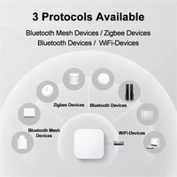 Original para Smart Home Hub 2 con puerto de red cableado, compatible con Bluetooth Mesh, Zigbee 3.0, Wifi 5G, 2.4G Gateway