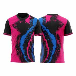 Camiseta Deportiva de Fútbol, Suministro Directo de Fábrica |   Impresión de Logotipos Personalizados |   Tela con Control de Humedad - Product Image 1