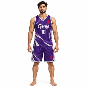 Ensemble Maillot et Short de Basketball Personnalisé en Gros – Tenue de Sport Légère et Respirante pour Équipes Jeunes Unisexe - Product Image 1