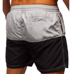 กางเกงขาสั้นฟิตเนสสไตล์สตรีทสำหรับผู้ชายกางเกงขาสั้นสำหรับออกกำลังกายดีไซน์ลายพื้นแบบส่วนตัวสวมใส่สบายและเป็นที่นิยมมากที่สุด - Product Image 4