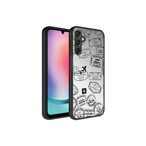 Étui en silicone à motif miroir premium pour Samsung pour la série Galaxy-A53 A34 A03S A32 A14 Protection de l'appareil photo Finition brillante TPU souple - Product Image 1