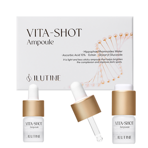 Ampoule liquide éclaircissante à la vitamine C pour le traitement des taches brunes du visage et l'éclat du teint - Absorption rapide pour tous types de peau - 2 semaines - Product Image 1