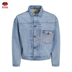 Chaqueta Vaquera para Hombre Ryan Pro Gear, Nuevo Diseño, Informal, Moderna, Tejido Resistente, OEM y ODM, Transpirable - Product Image 1