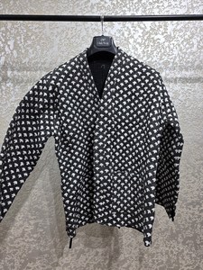 Chaqueta acolchada Vintage hecha a mano para mujer con cuello, atuendo de negocios, nueva chaqueta Formal de invierno de doble cara con bloque de mano, longitud corta - Product Image 4