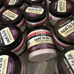 Masque capillaire Curl Lala 511g, crème nourrissante bio pour cheveux bouclés, soin profond, après-shampoing pour cheveux bouclés, effet lissant - Product Image 3