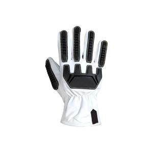 Gants de sécurité robustes de la meilleure qualité Gants de travail anti-impact avec cuir antidérapant ignifuge et résistant aux chocs - Product Image 3
