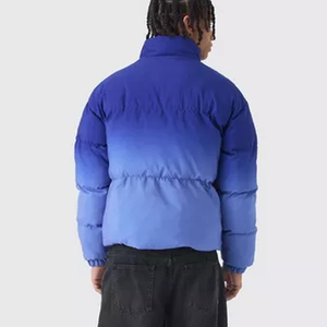 แจ็กเก็ตขนเป็ดมีฮู้ดผู้ชายมีซิปปิดซับความร้อนและแขนเสื้อยืดหยุ่นสำหรับการเดินทางลุยหิมะและสวมใส่ในชีวิตประจำวัน - Product Image 5