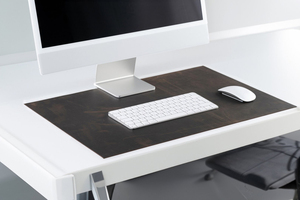 Premium Genuine Leather Desk Mat Luxury Office <b>Pad</b> Smell Proof Heavy Duty Casual Smooth Durable <b>Writing</b> Surface LMD-0198 - Product Image 3