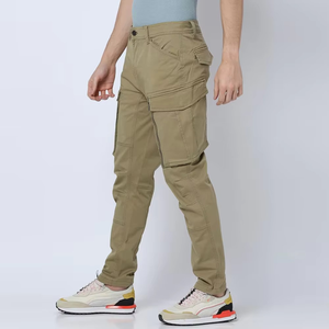 กางเกงคาร์โก้ระบายอากาศได้ดีสำหรับผู้ชายมี6กระเป๋าผ้าคอตตอนน้ำหนักเบาใส่สบายซักได้สำหรับฤดูใบไม้ผลิดีไซน์ล่าสุด2025 - Product Image 4