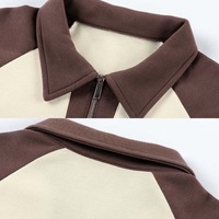 Ropa de Hombre de Alta Calidad, Transpirable, de Algodón Grueso, Diseño Personalizado, Cierre de Cremallera de un Cuarto, Camisas Extra Grandes OEM