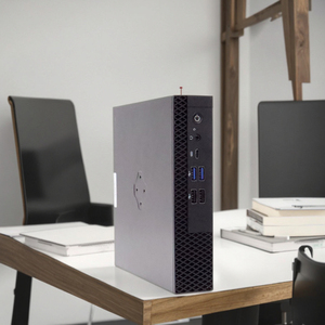 Sharerdp Mini PC Intel Celeron J4125 J1900 Linux Computer <span class=keywords><strong>Desktop</strong></span> Compatto con Doppio Display Computadora Mini PC Server X86 - Product Image 1