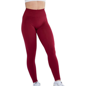 Pantalons de yoga évasés pour femmes, leggings d'entraînement respirants, pantalons de fitness à taille haute extensibles - Product Image 1