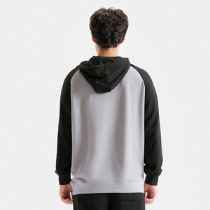 Sweat à capuche léger à manches raglan pour homme, échantillon personnalisé avec logo de marque, polaire 400 GSM, sweat à capuche surdimensionné dans toutes les couleurs - Product Image 4