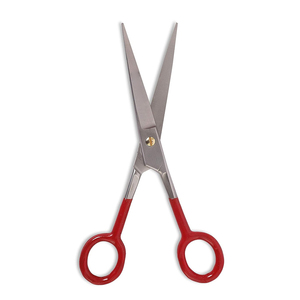 Ciseaux de barbier en acier inoxydable ciseaux à cheveux à lame droite pour la coupe de cheveux de beauté - Product Image 1