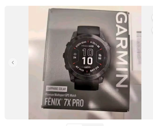 Reloj Inteligente Multideporte GPS Fenix 7X Pro Sapphire Solar con Doble Cámara, Monitor de Sueño y Calendario, Compatible con Android e iOS - Product Image 1