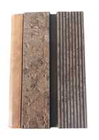 Porte-menu en bois de chêne format A4 personnalisé pour restaurant avec poche et pince à reliure, surface texturée, certifié ISO9001, logo personnalisé